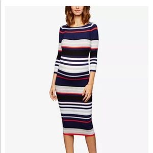 A Pea In The Pod Maternity Midi Dress